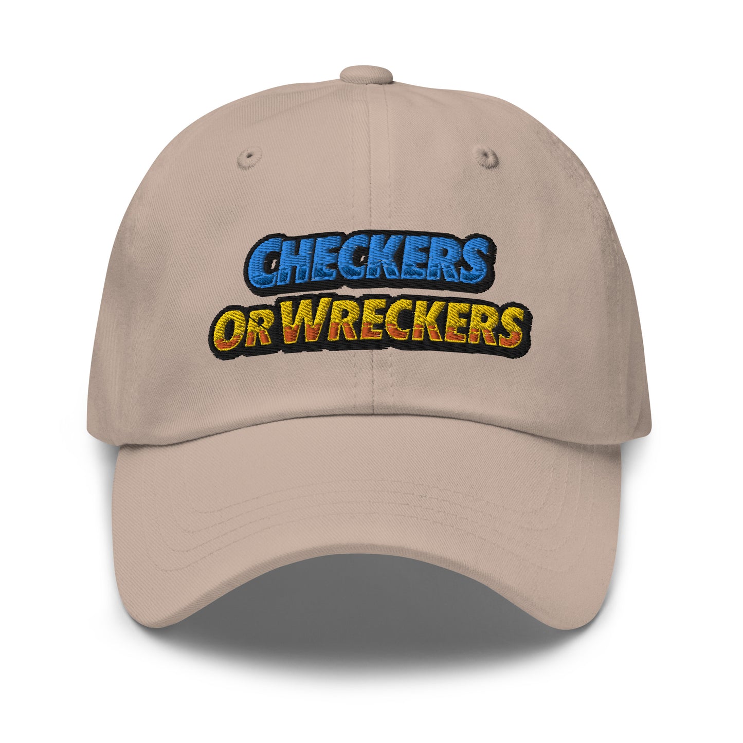 Checkers or Wreckers Dad Hat