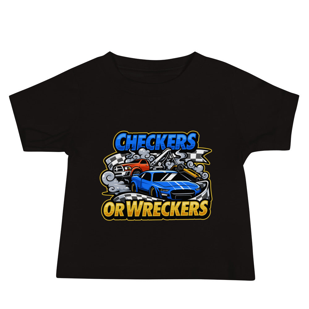 Checkers or Wreckers Baby Short Sleeve Tee