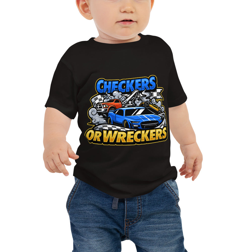 Checkers or Wreckers Baby Short Sleeve Tee