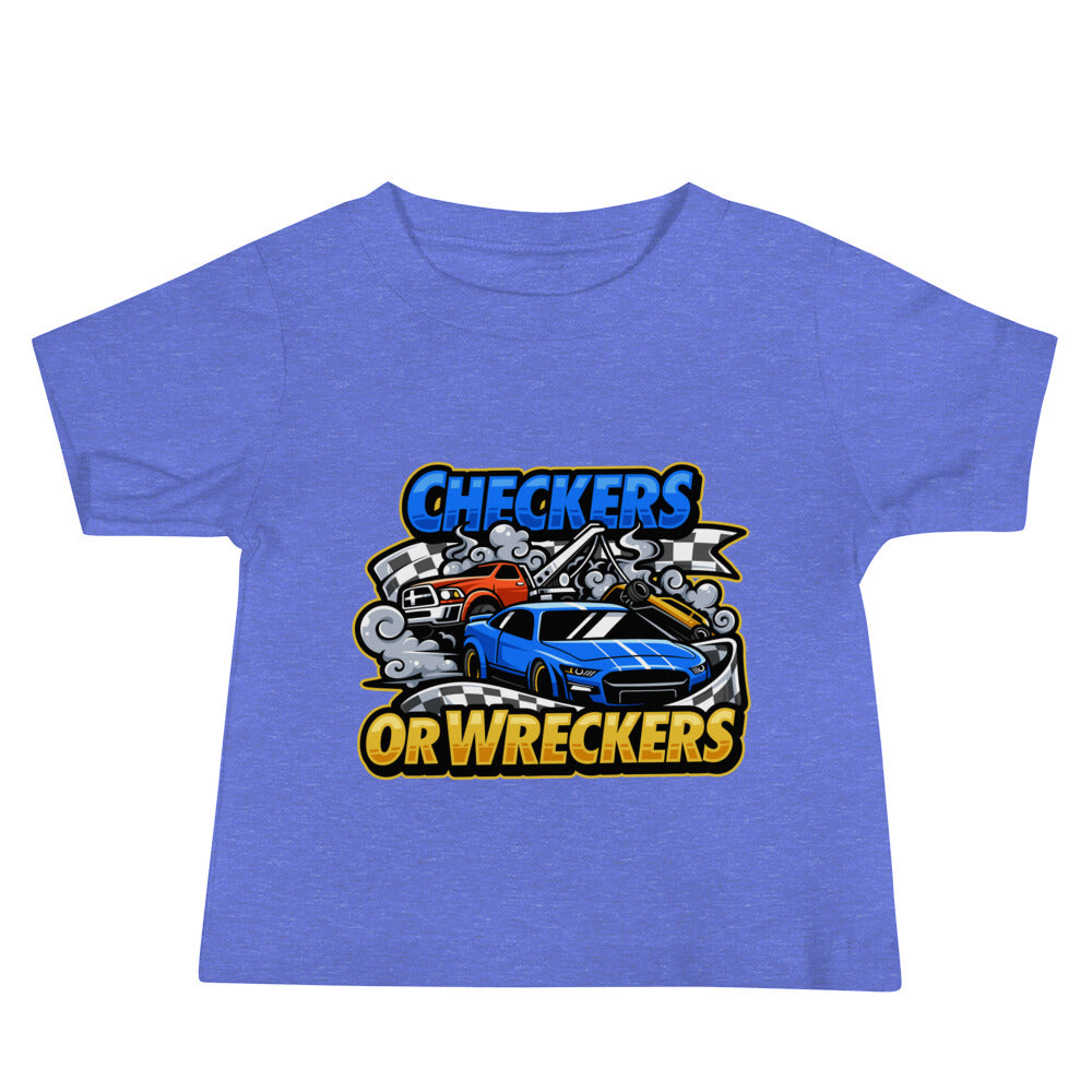 Checkers or Wreckers Baby Short Sleeve Tee