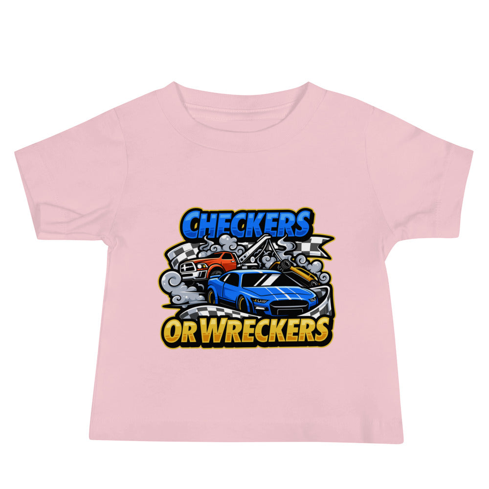 Checkers or Wreckers Baby Short Sleeve Tee