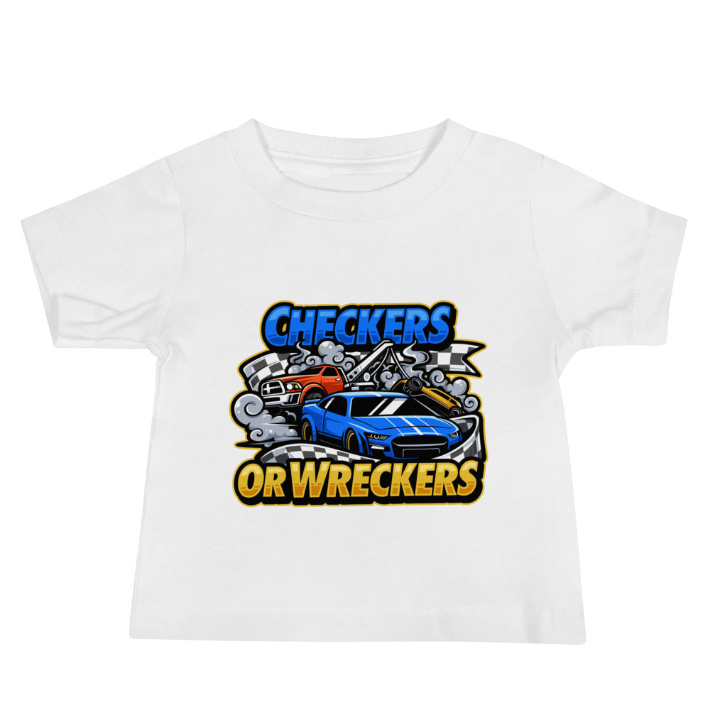 Checkers or Wreckers Baby Short Sleeve Tee