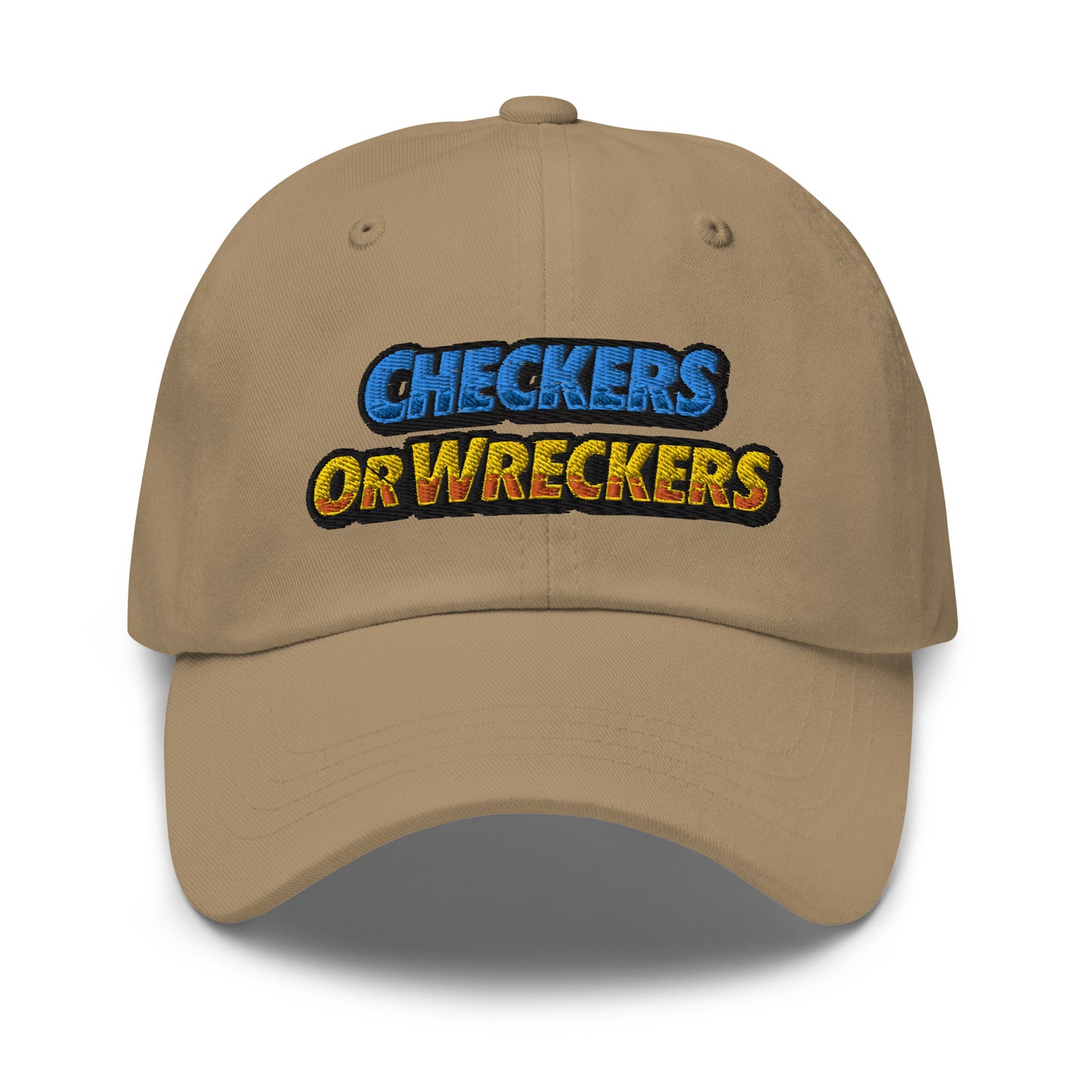 Checkers or Wreckers Dad Hat