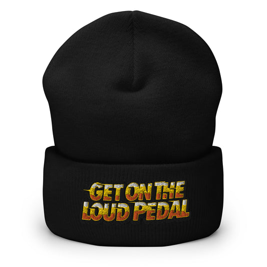 Get On The Loud Pedal Cuffed Beanie