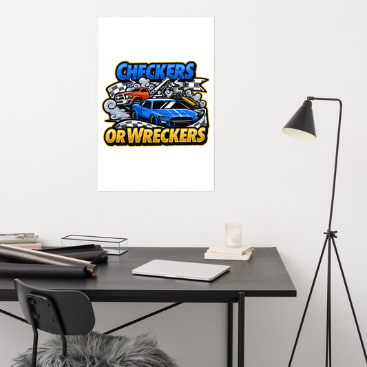 Checkers or Wreckers Poster