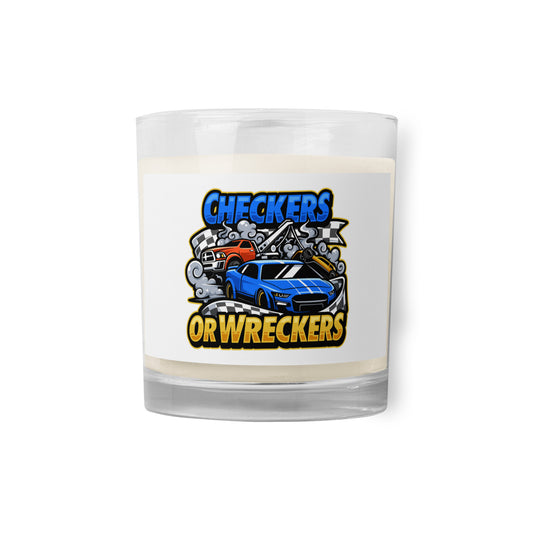 Checkers or Wreckers Soy Wax Candle