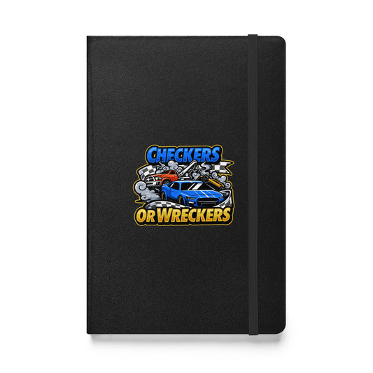 Checkers or Wreckers Hardcover Bound Notebook