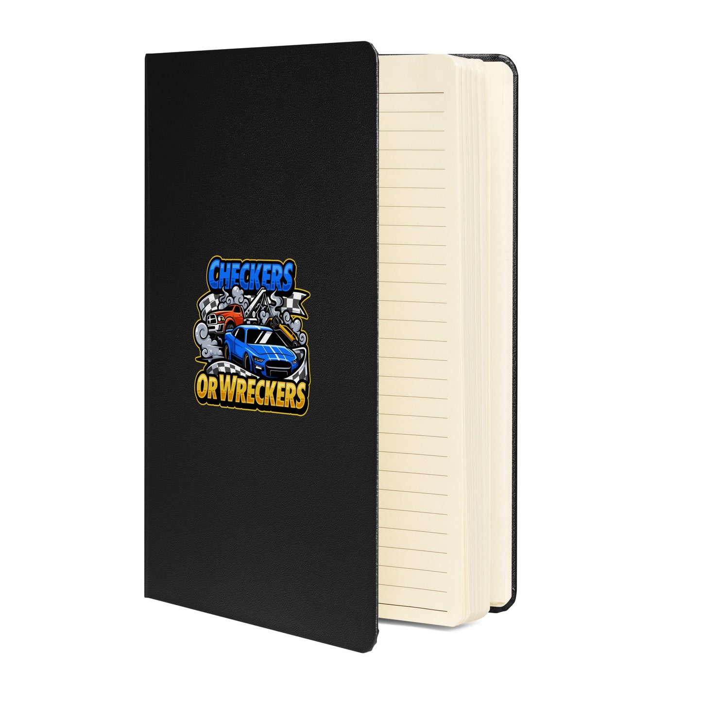 Checkers or Wreckers Hardcover Bound Notebook