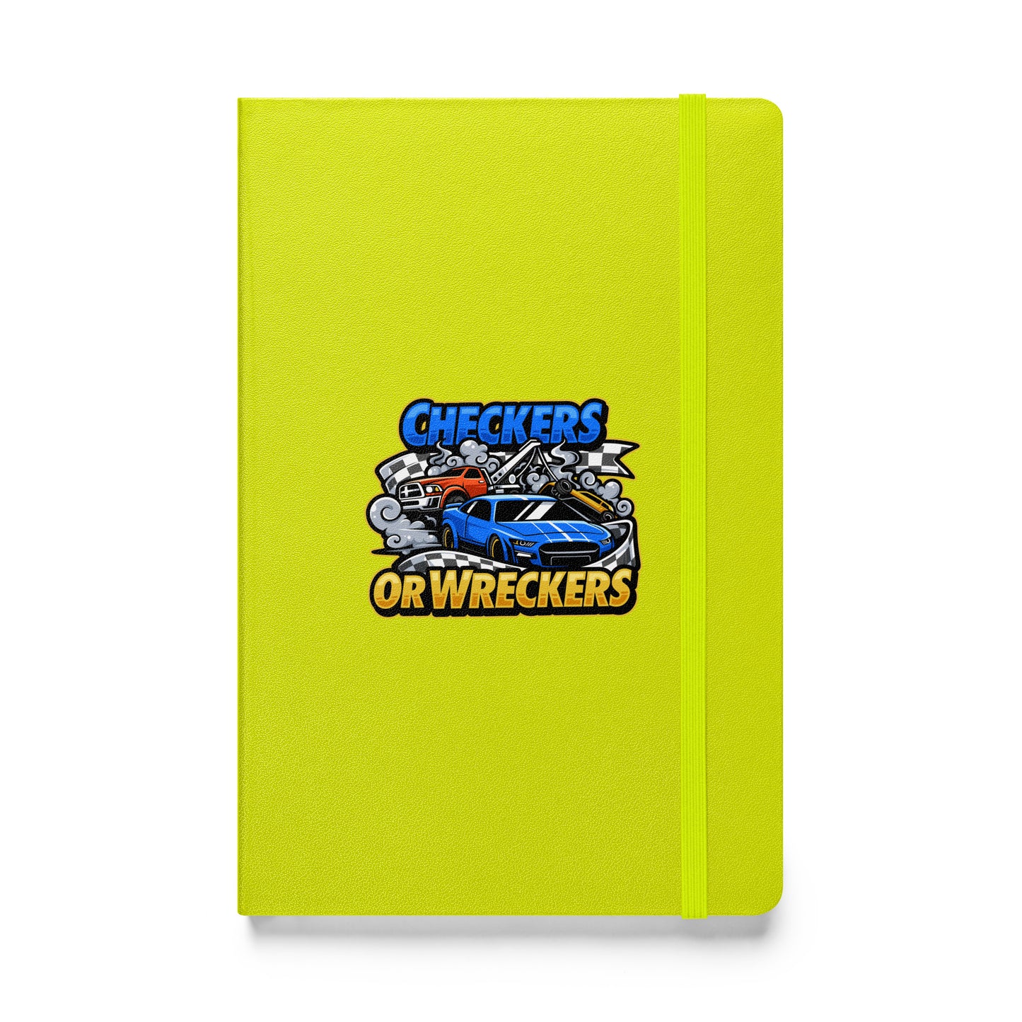 Checkers or Wreckers Hardcover Bound Notebook