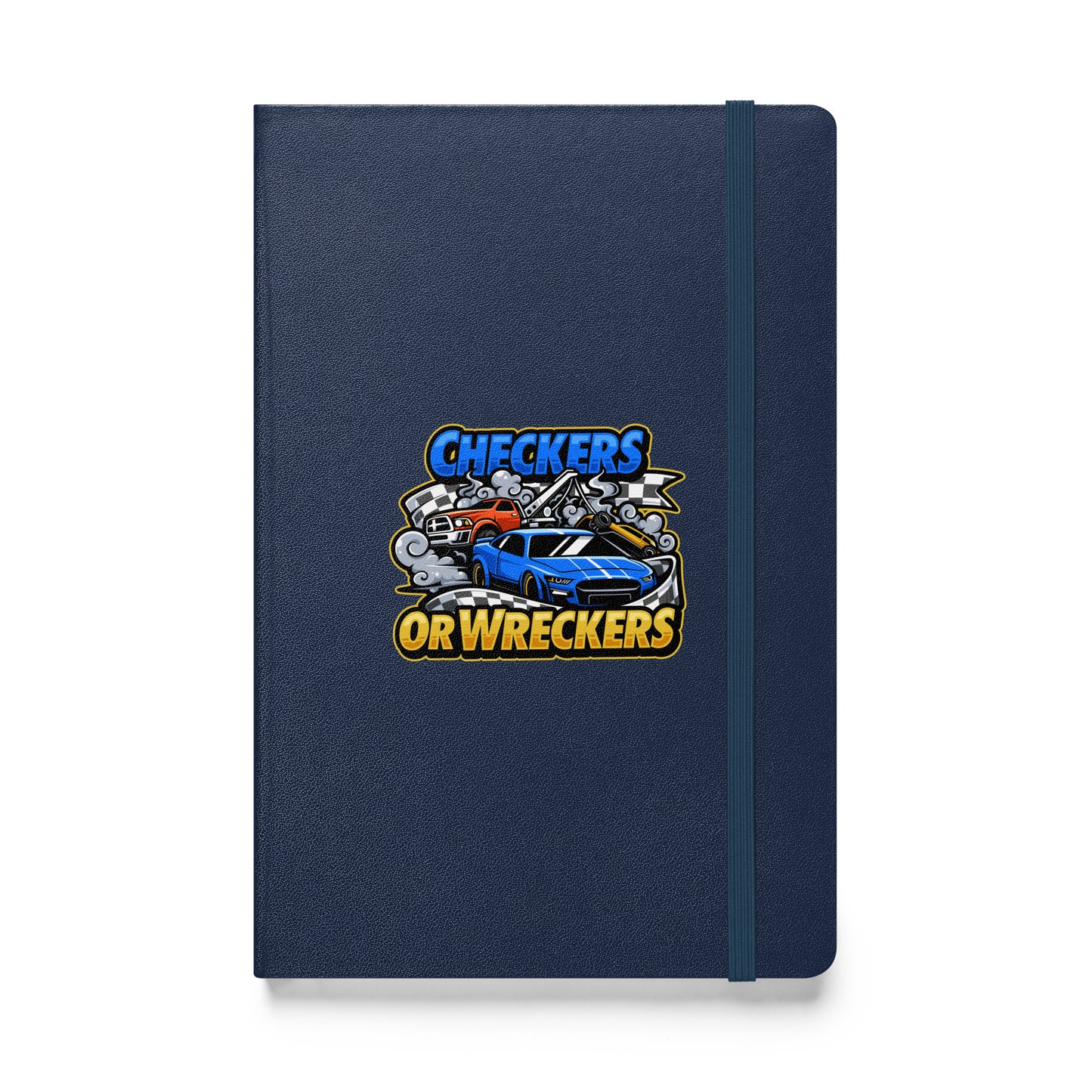 Checkers or Wreckers Hardcover Bound Notebook