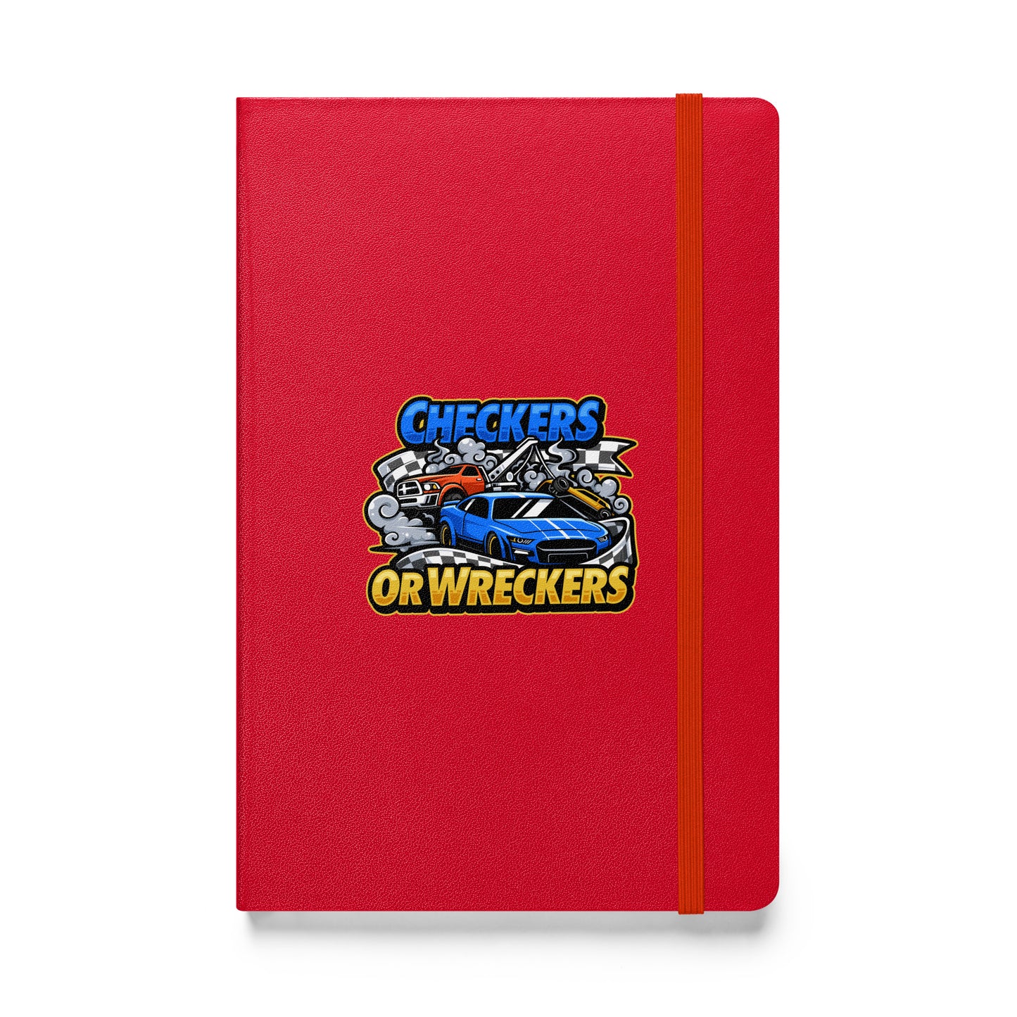 Checkers or Wreckers Hardcover Bound Notebook