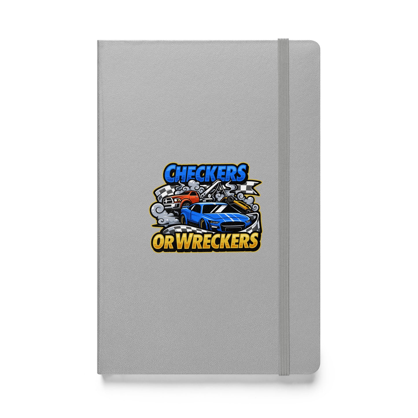 Checkers or Wreckers Hardcover Bound Notebook