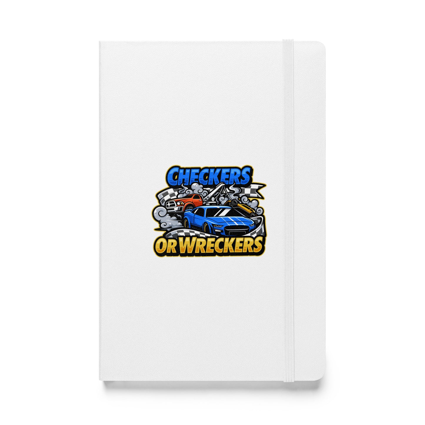 Checkers or Wreckers Hardcover Bound Notebook