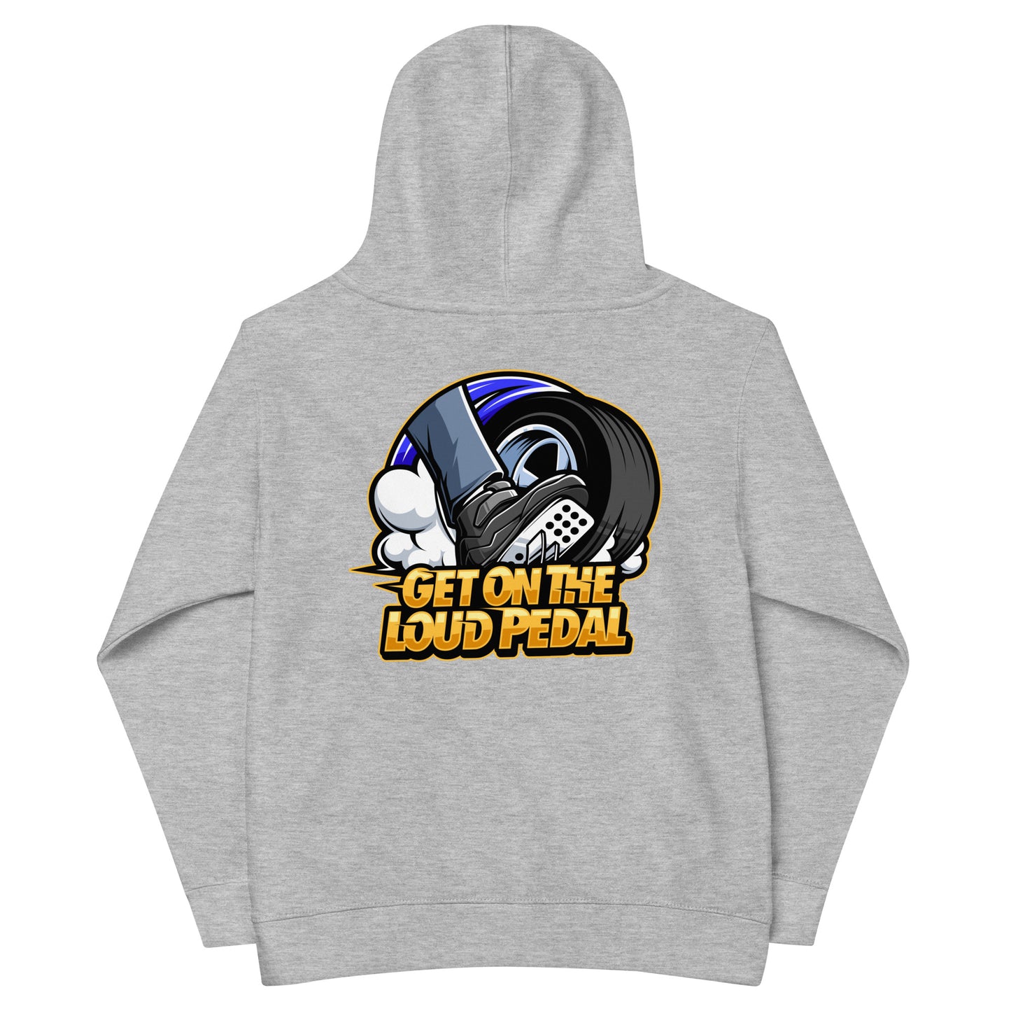 Get On The Loud Pedal Kids Hoodie