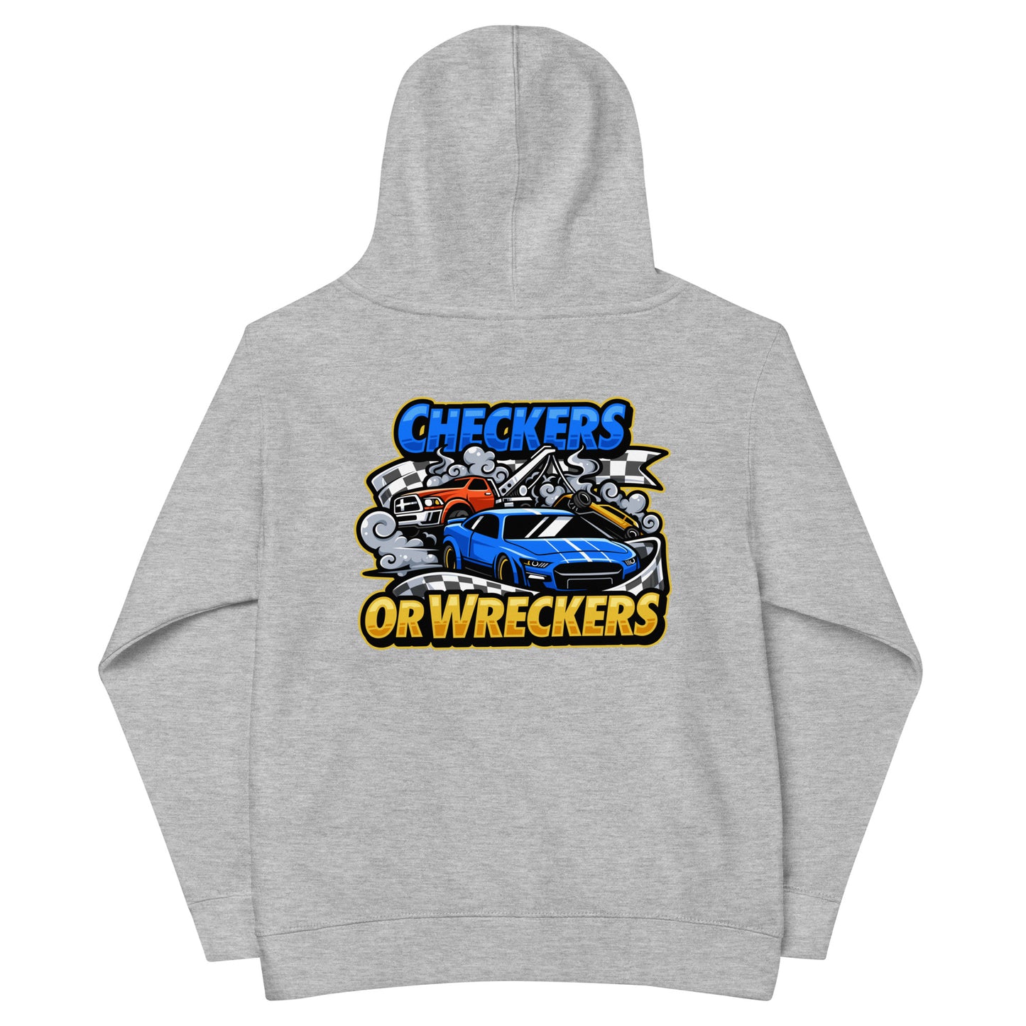 Checkers or Wreckers Kids Hoodie