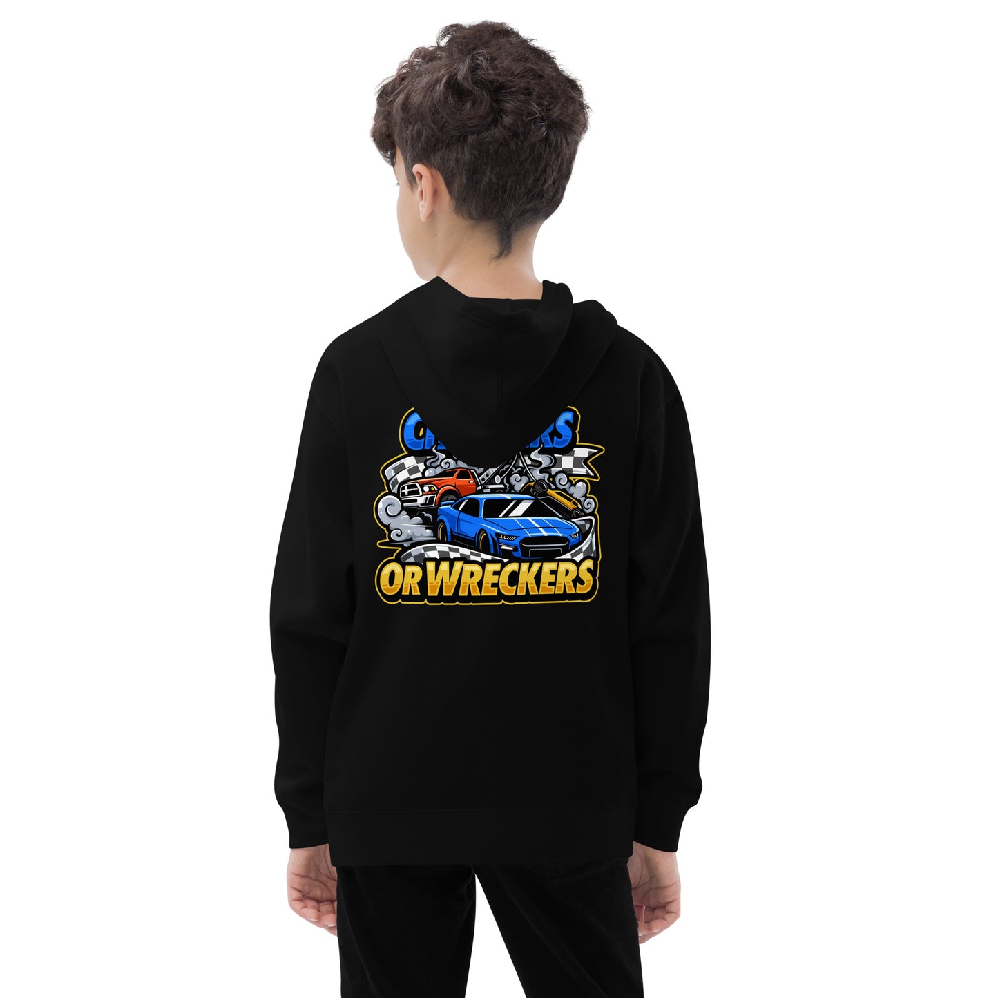 Checkers or Wreckers Kids Hoodie