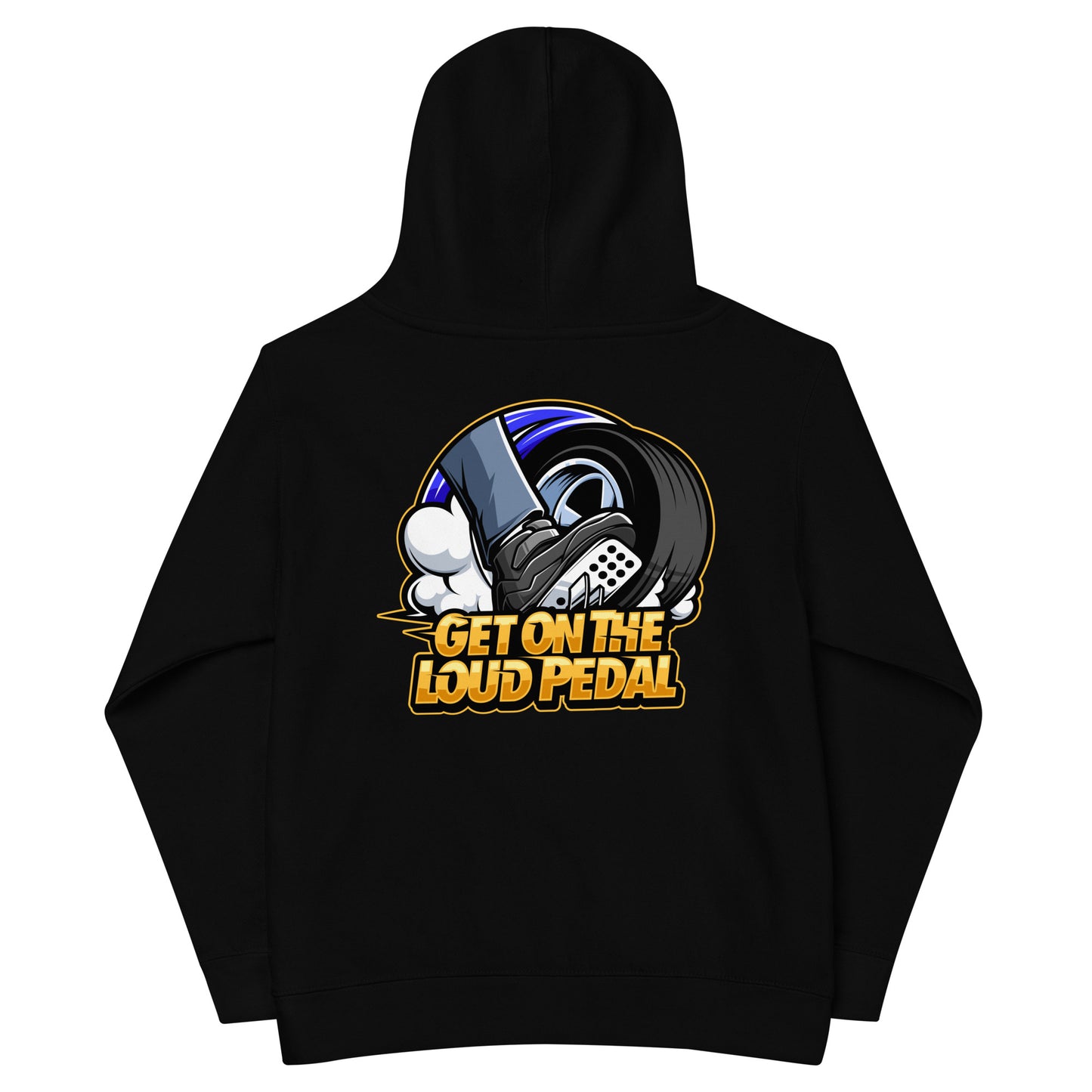 Get On The Loud Pedal Kids Hoodie