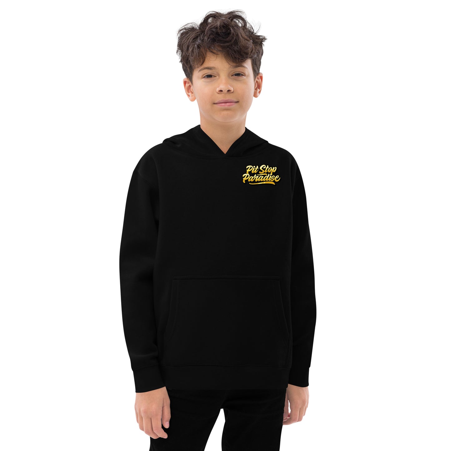 Pit Stop Paradise Kids Hoodie