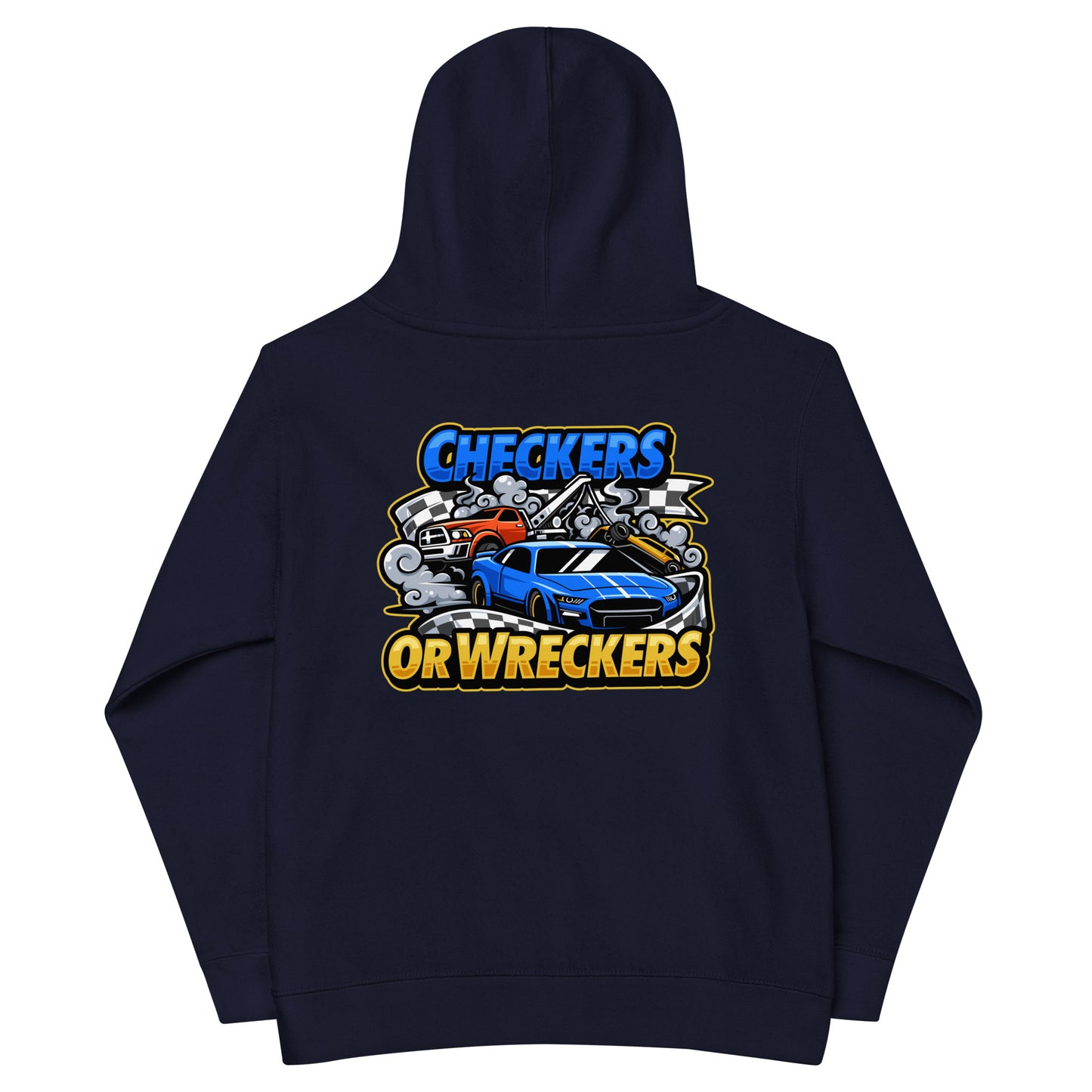 Checkers or Wreckers Kids Hoodie