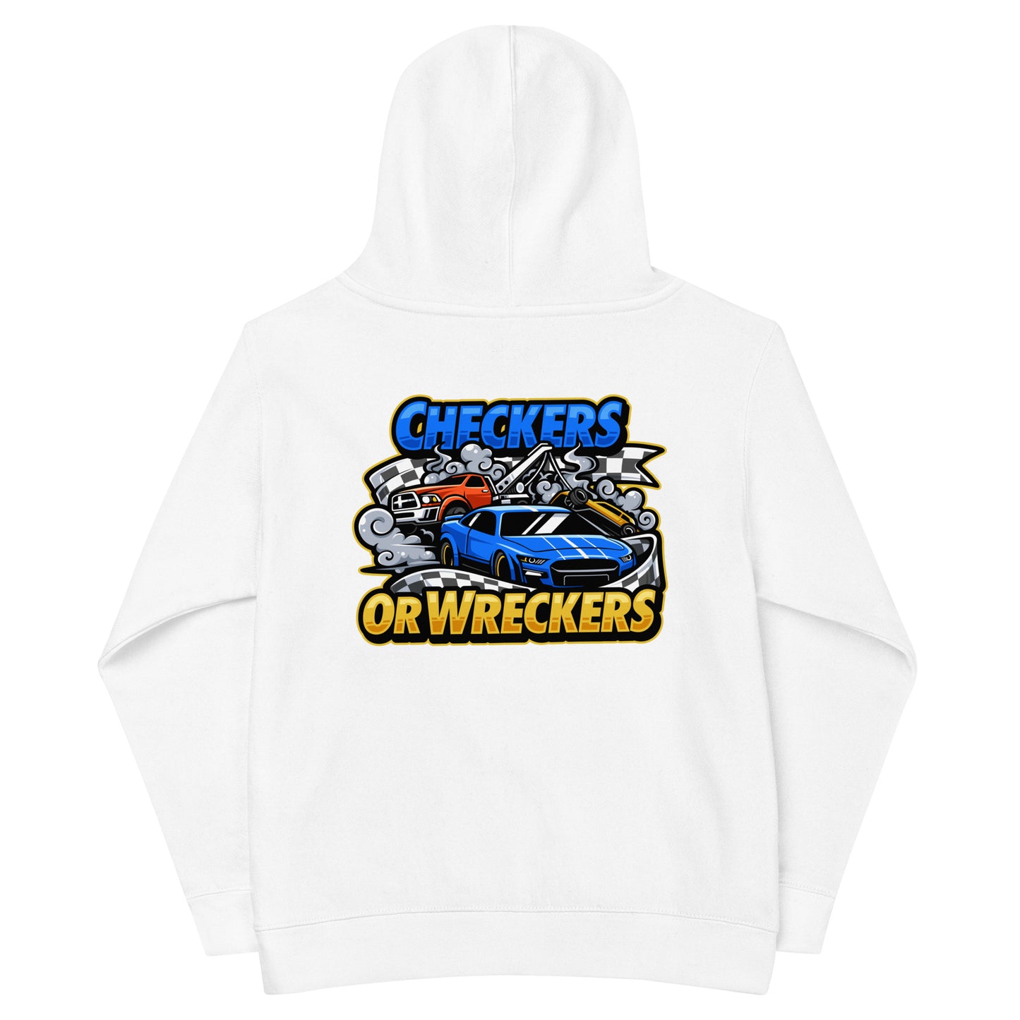 Checkers or Wreckers Kids Hoodie