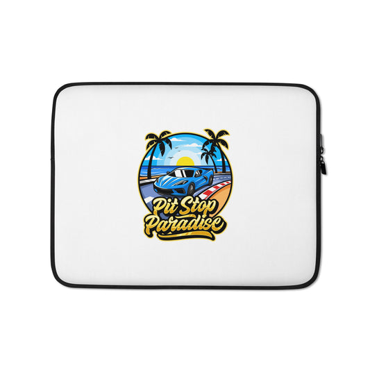 Pit Stop Paradise Laptop Sleeve