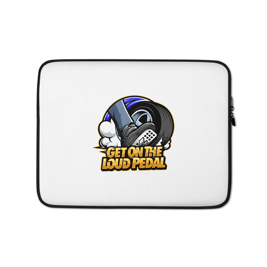 Get On The Loud Pedal Laptop Sleeve