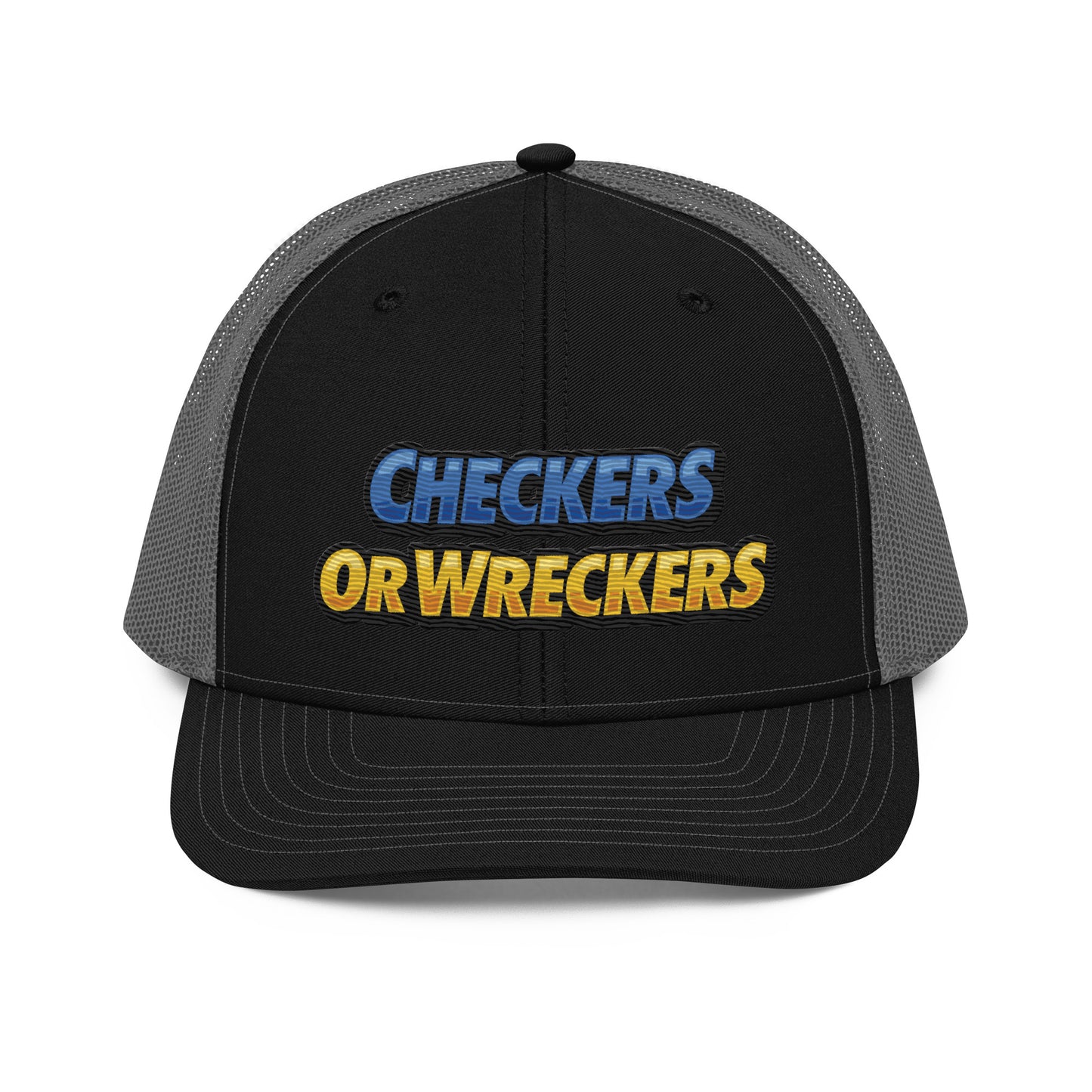 Checkers or Wreckers Trucker Cap