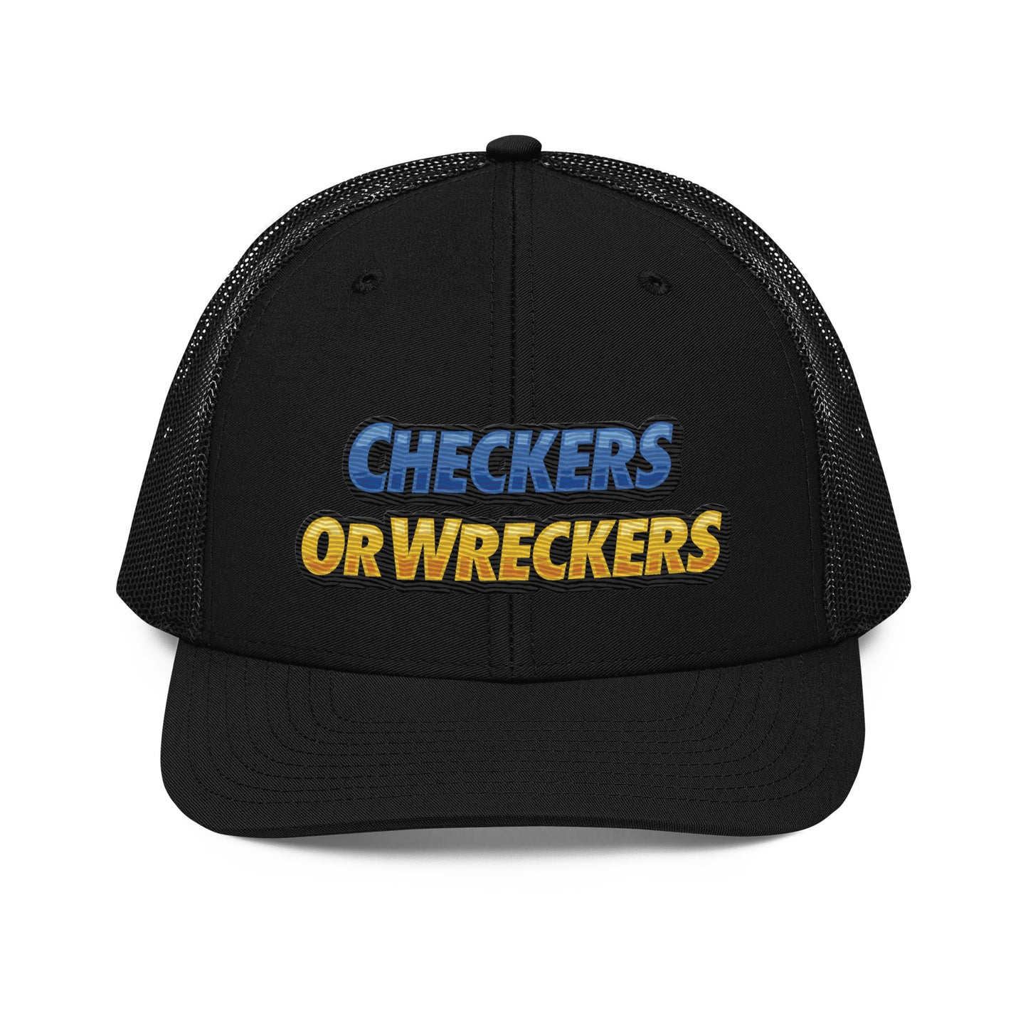 Checkers or Wreckers Trucker Cap