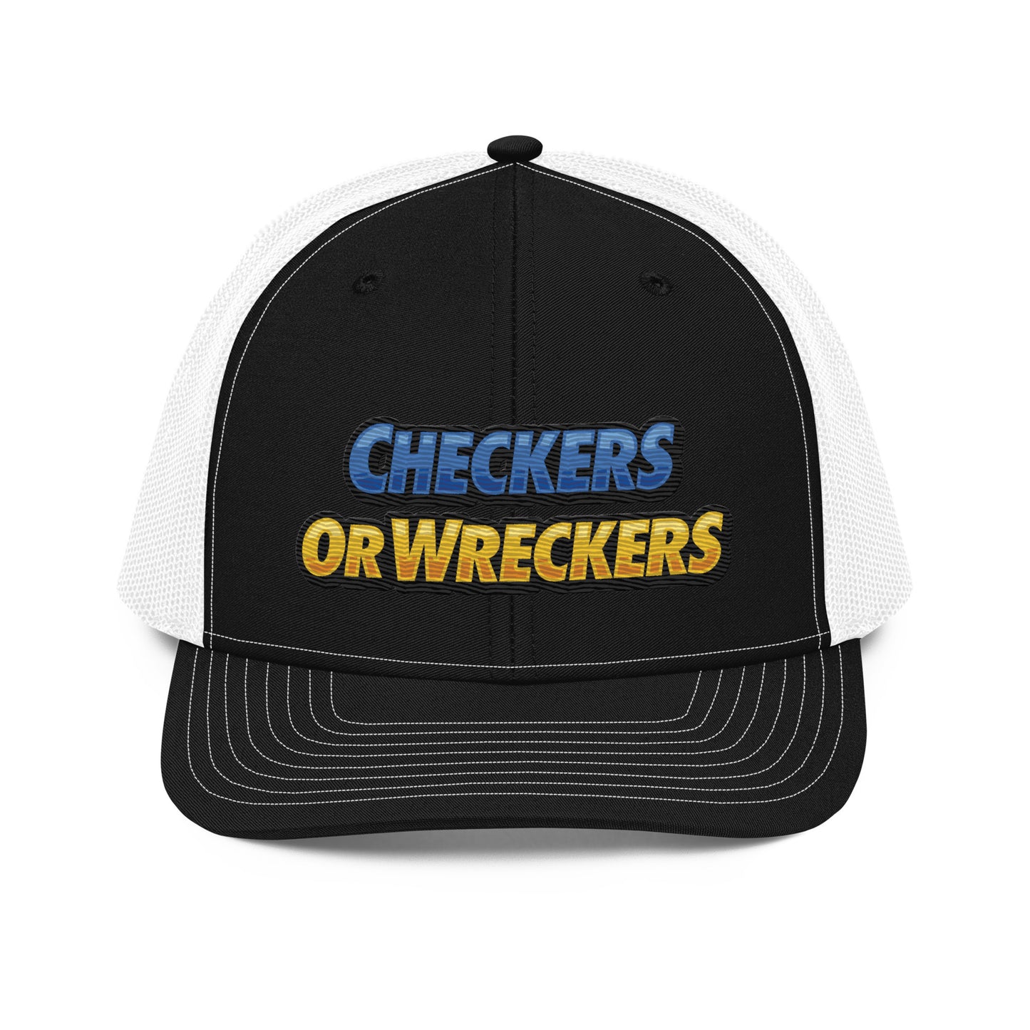 Checkers or Wreckers Trucker Cap