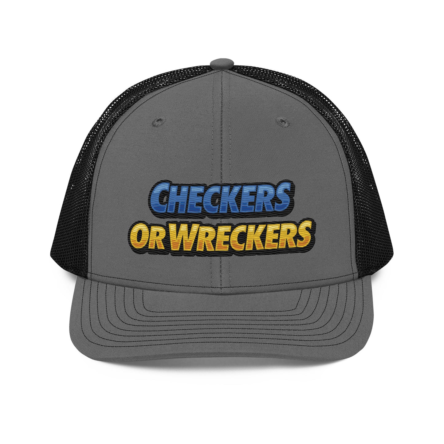 Checkers or Wreckers Trucker Cap