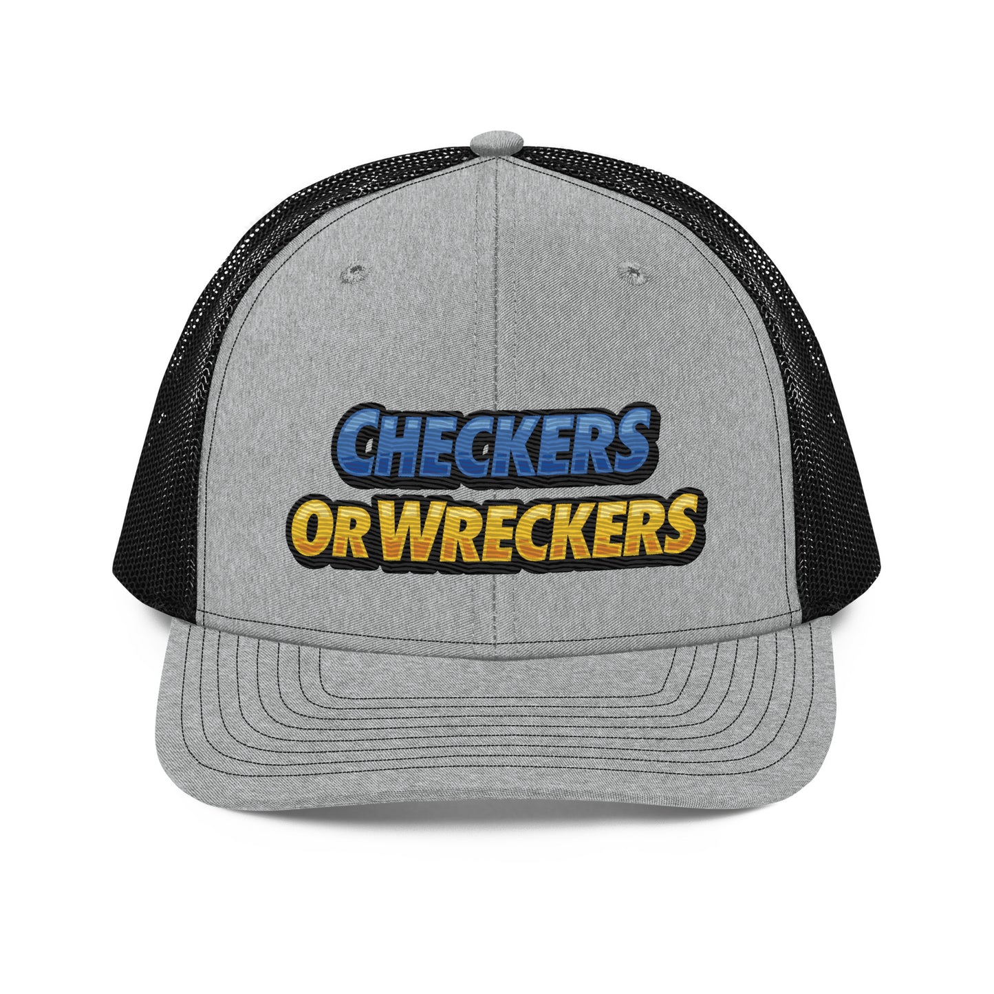 Checkers or Wreckers Trucker Cap