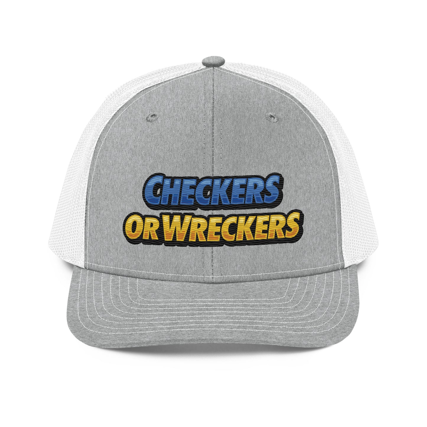 Checkers or Wreckers Trucker Cap