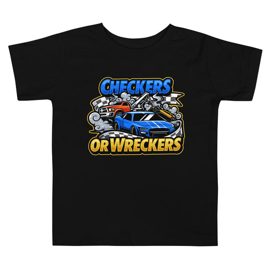 Checkers or Wreckers Toddler Short Sleeve Tee