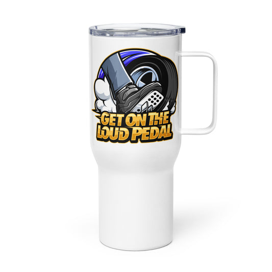 Get On The Loud Pedal Travel Mug