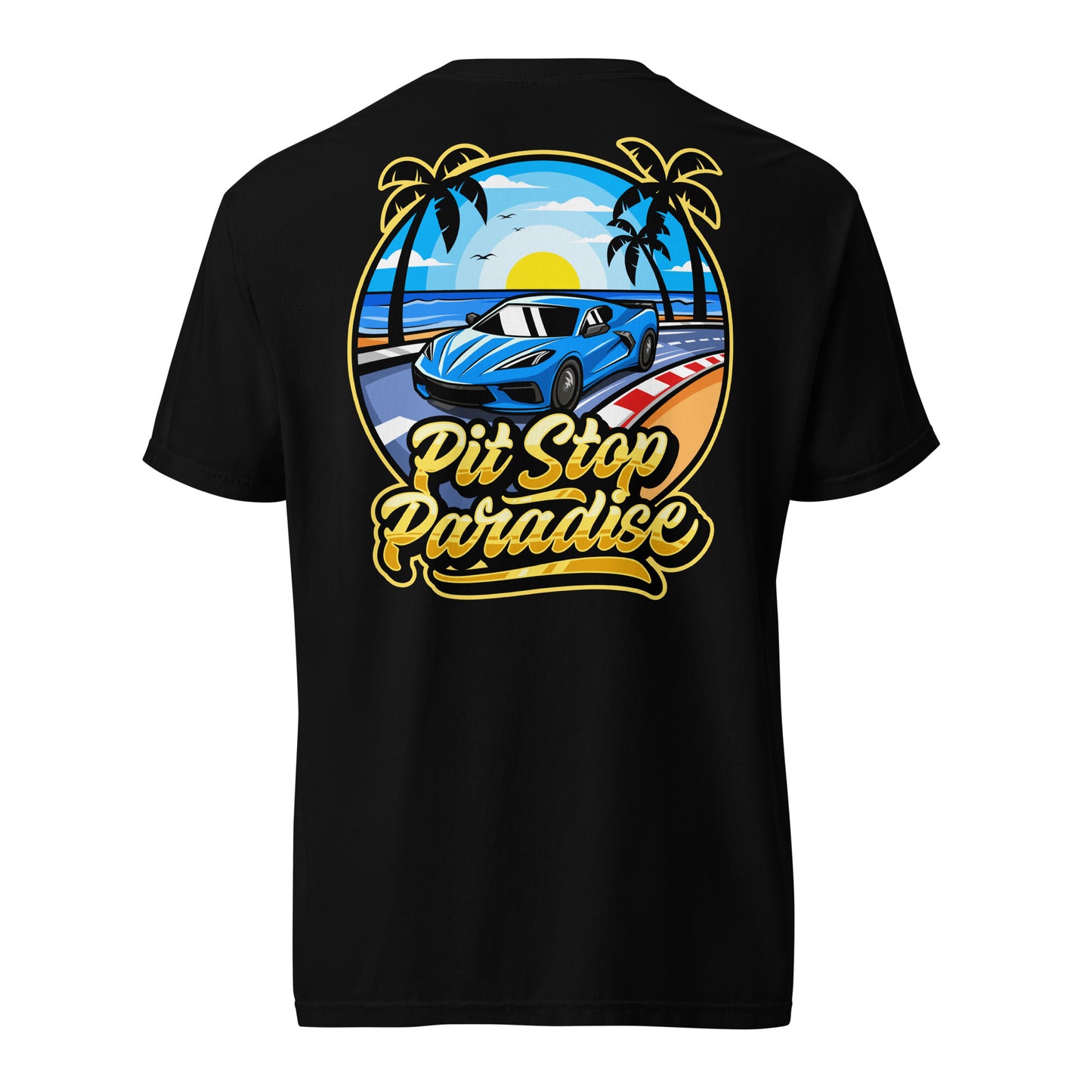 Pit Stop Paradise Unisex T-Shirt