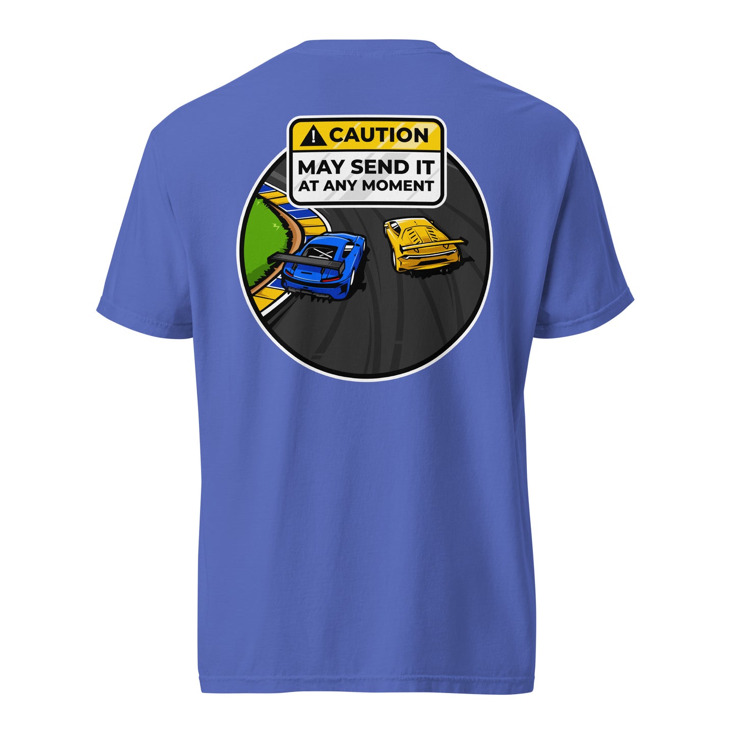 Caution May Send It at Any Moment Unisex T-Shirt