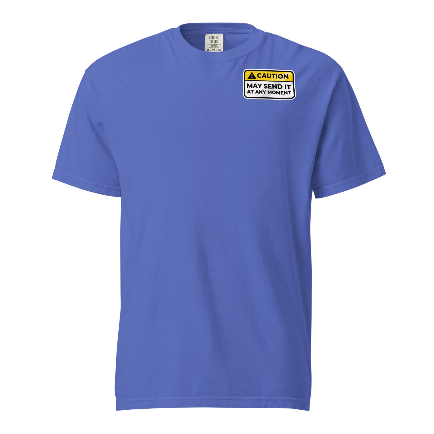 Caution May Send It at Any Moment Unisex T-Shirt