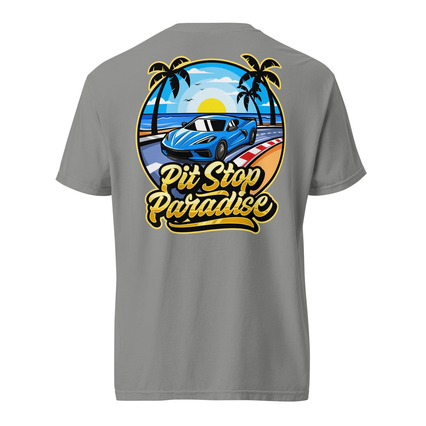 Pit Stop Paradise Unisex T-Shirt