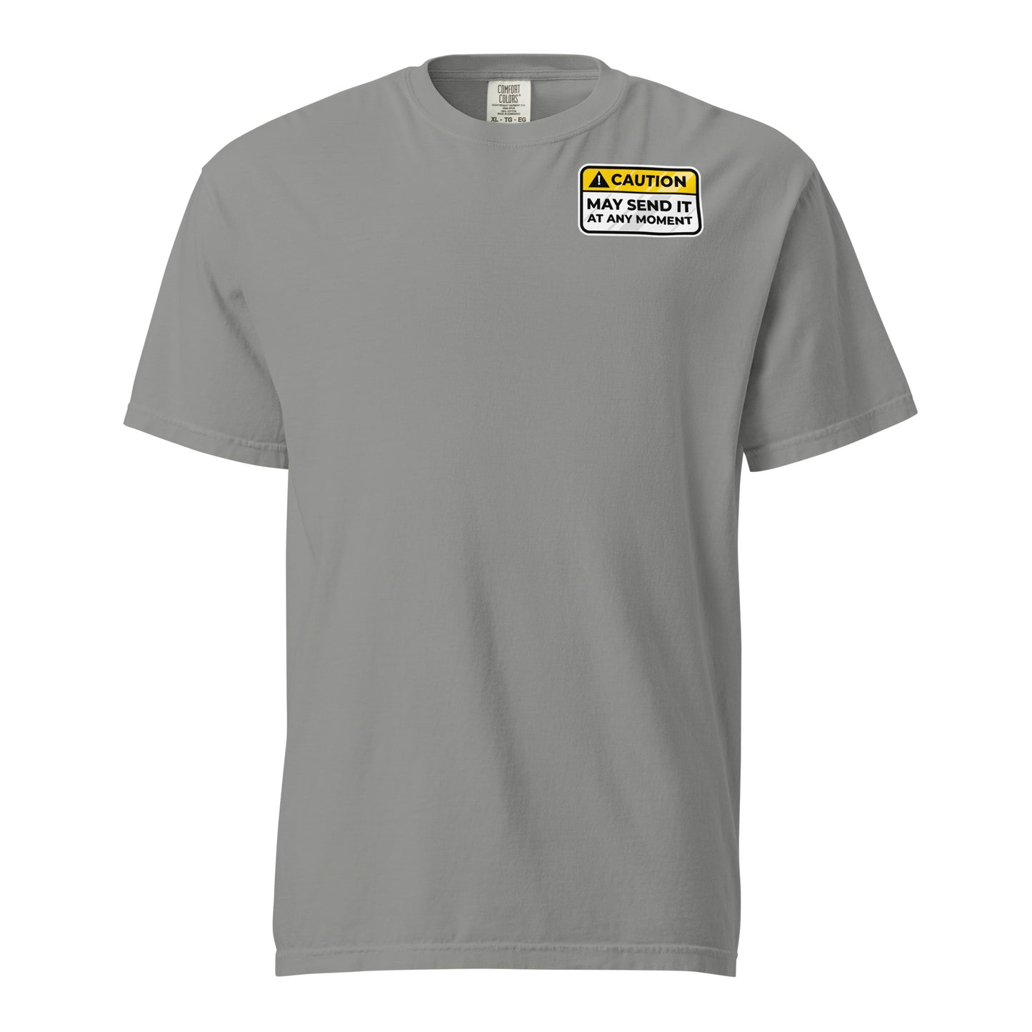 Caution May Send It at Any Moment Unisex T-Shirt