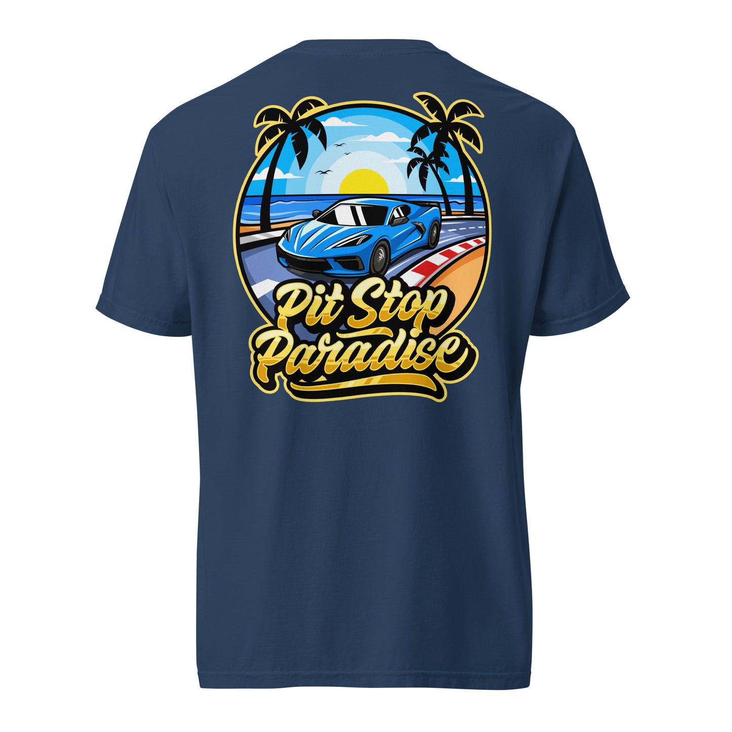 Pit Stop Paradise Unisex T-Shirt