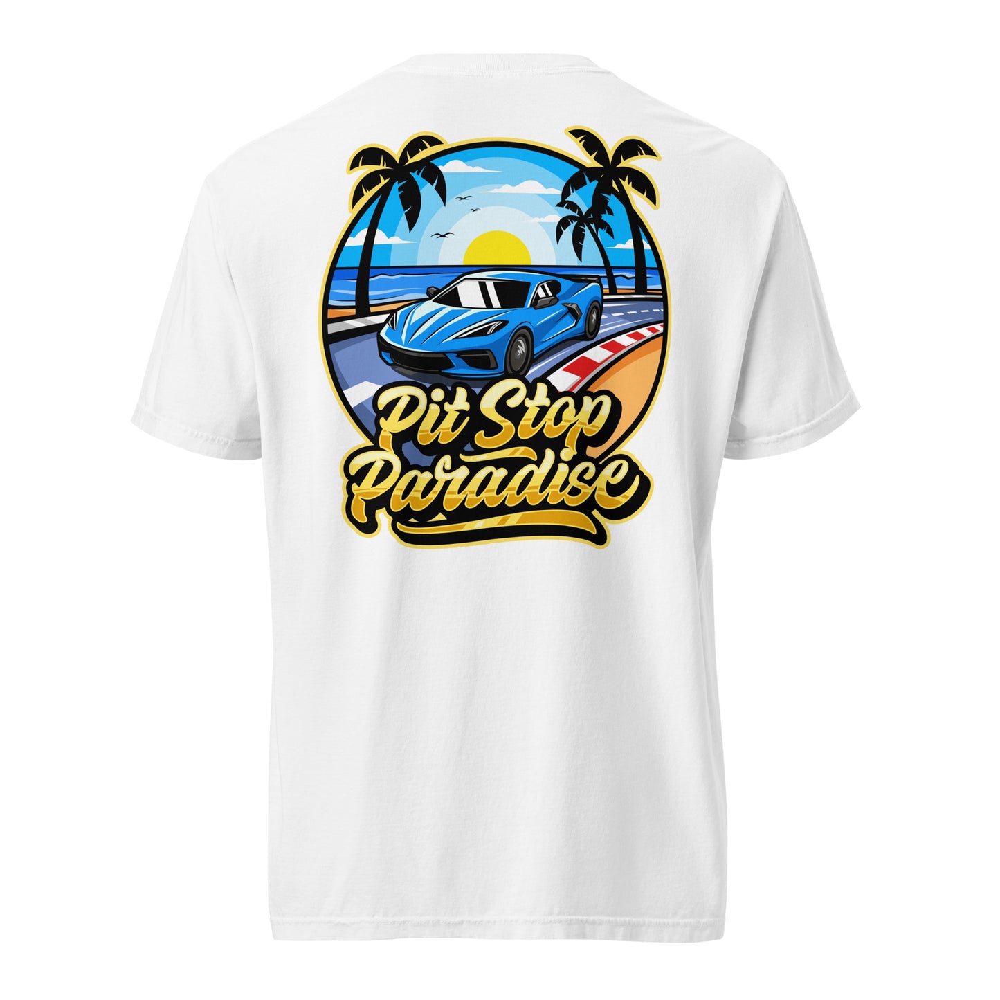 Pit Stop Paradise Unisex T-Shirt