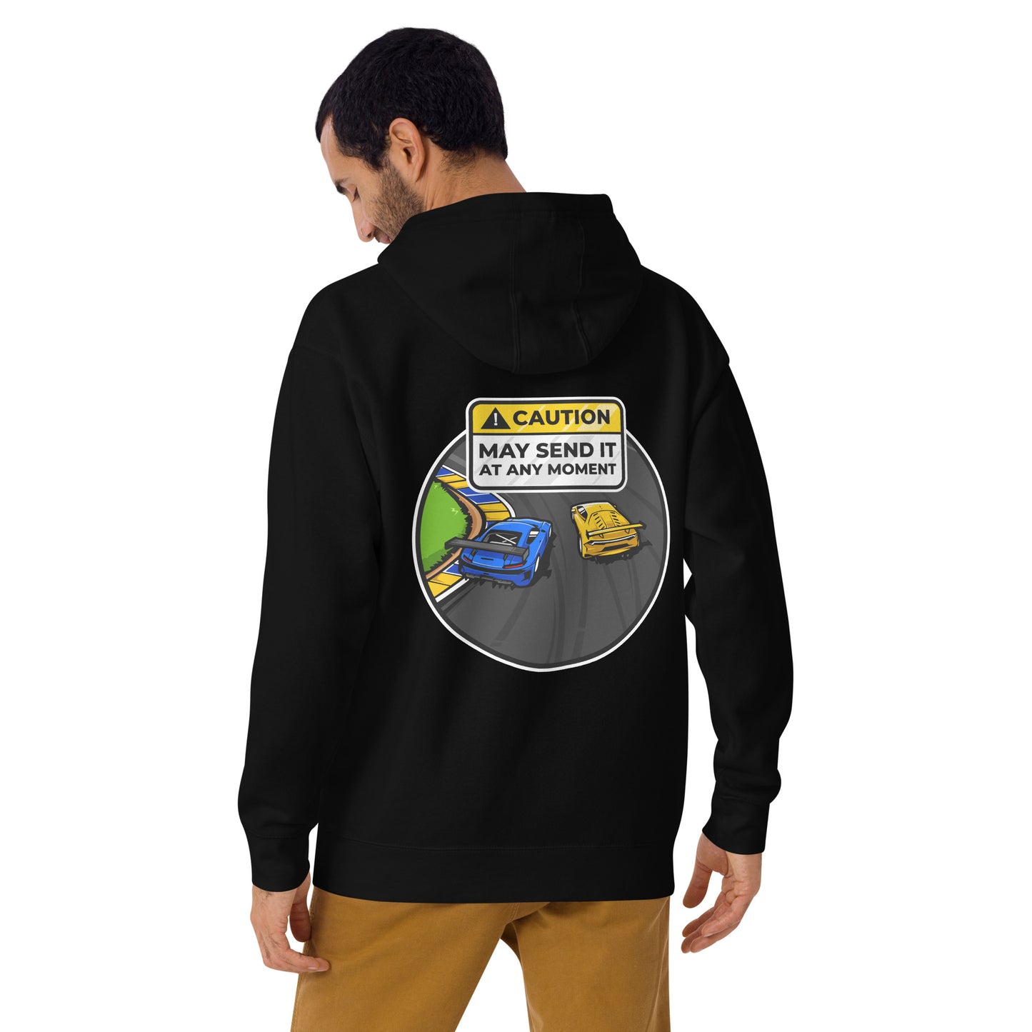 Caution May Send It at Any Moment Unisex Hoodie