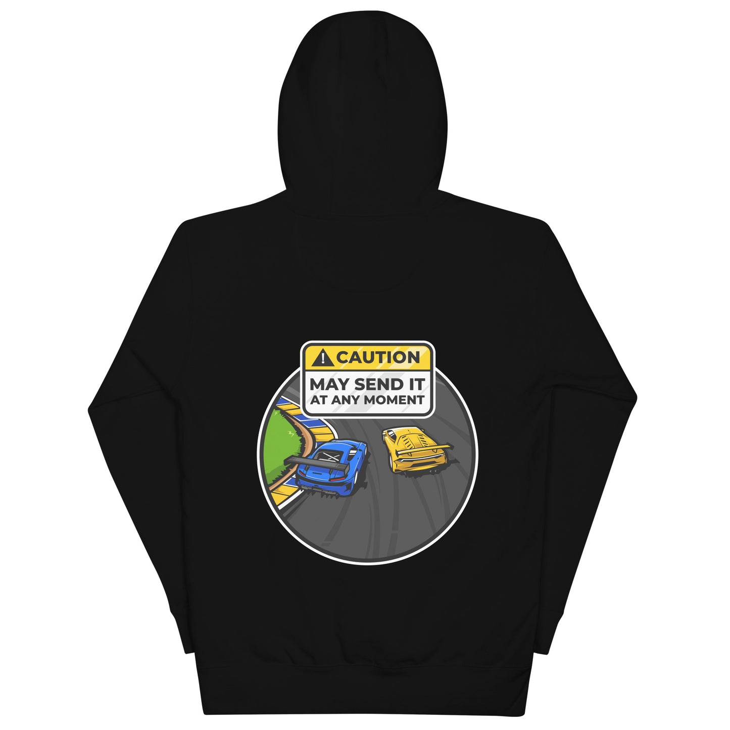 Caution May Send It at Any Moment Unisex Hoodie