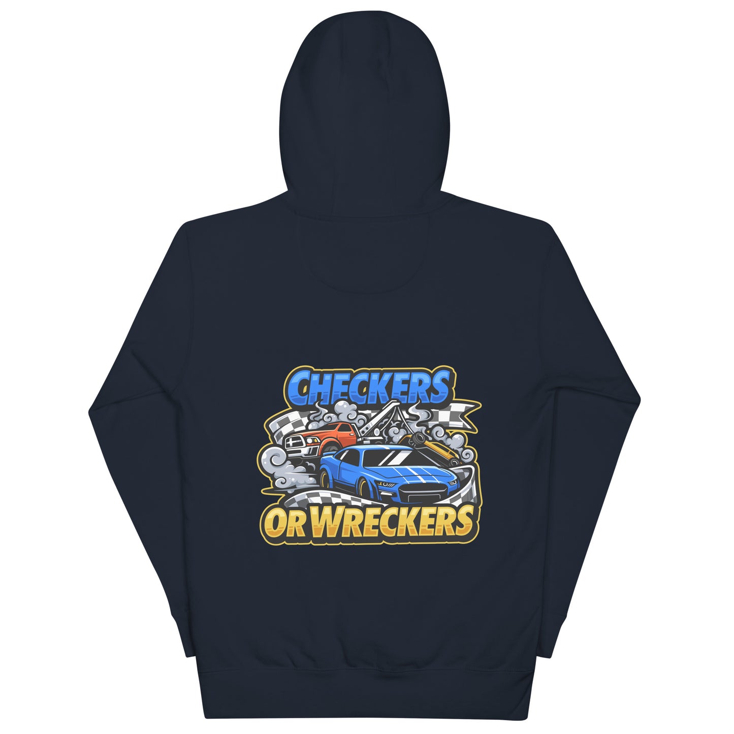 Checkers or Wreckers Unisex Hoodie