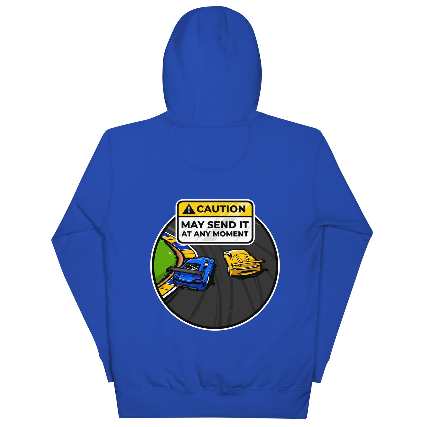 Caution May Send It at Any Moment Unisex Hoodie