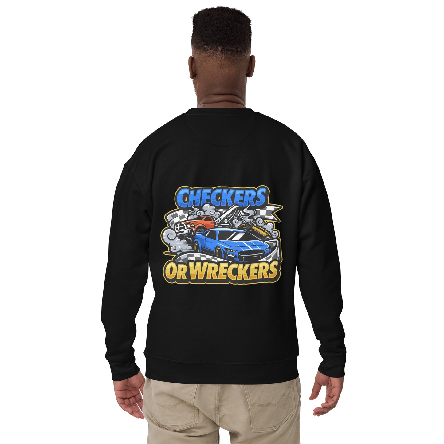 Checkers or Wreckers Unisex Premium Sweatshirt