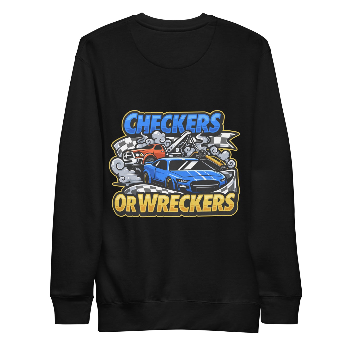 Checkers or Wreckers Unisex Premium Sweatshirt