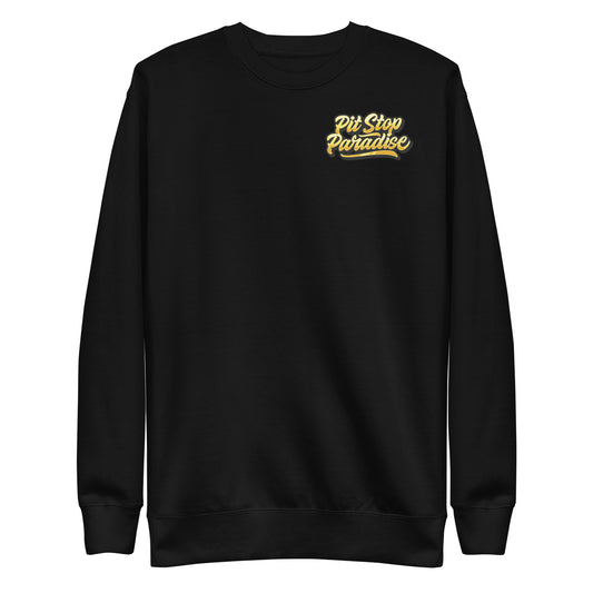 Pit Stop Paradise Unisex Premium Sweatshirt