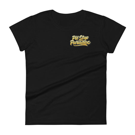 Pit Stop Paradise Women's Short Sleeve T-Shirt