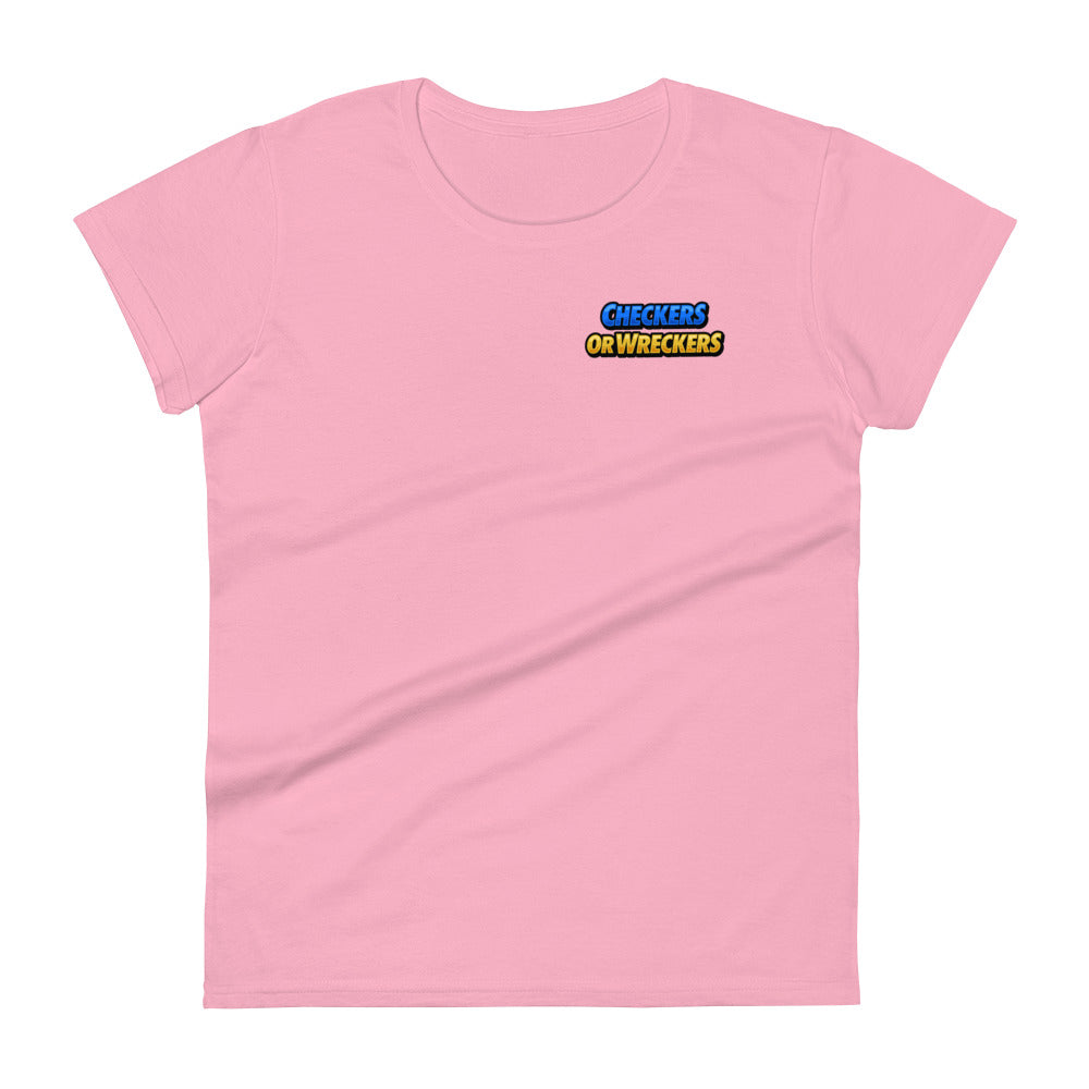 Checkers or Wreckers Women's Short Sleeve T-Shirt